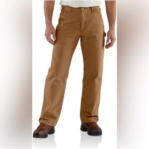 Carhartt lined carpenter pants , sz 36 X 30